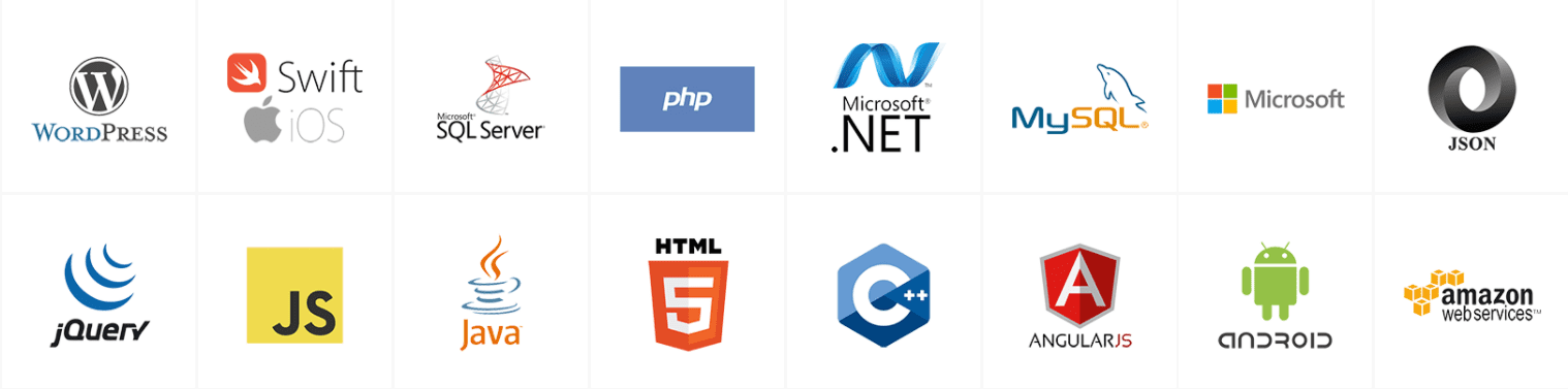 A Sample of Our Technology Stack
