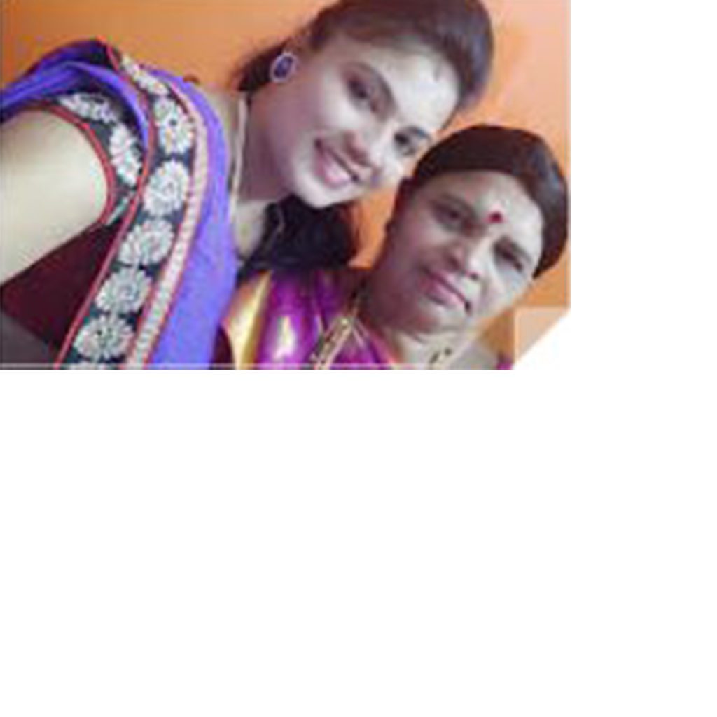 Priyanka and her mom.